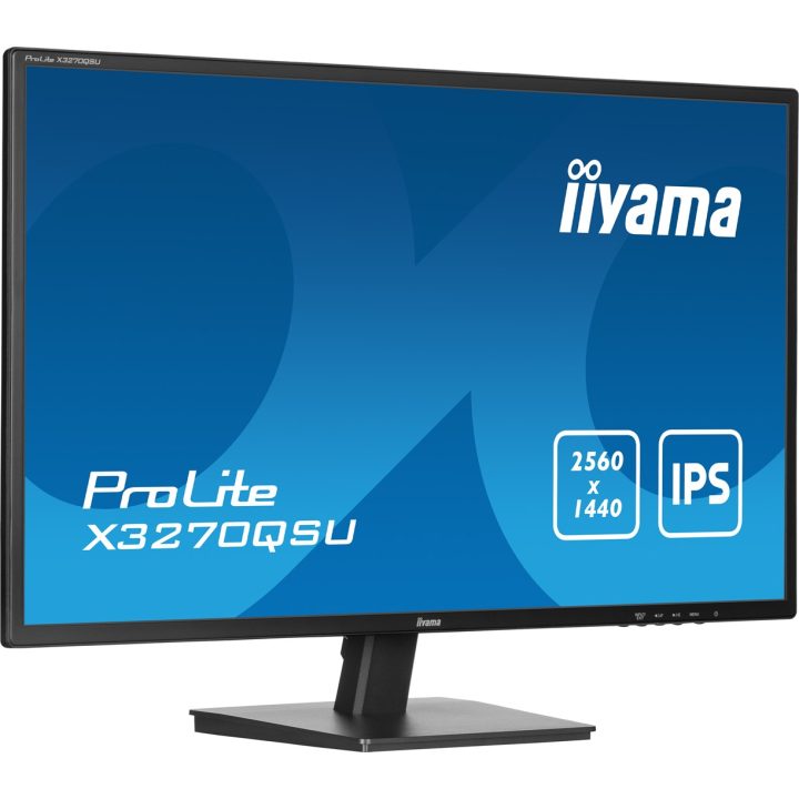 iiyama ProLite X3270QSU-B1 computer monitor 80 cm (31.5 ) 2560 x 1440 pixels Wide Quad HD LED Black