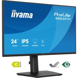 iiyama ProLite XB2491H-B1 computer monitor 60.5 cm (23.8 ) 1920 x 1080 pixels Full HD LCD Black