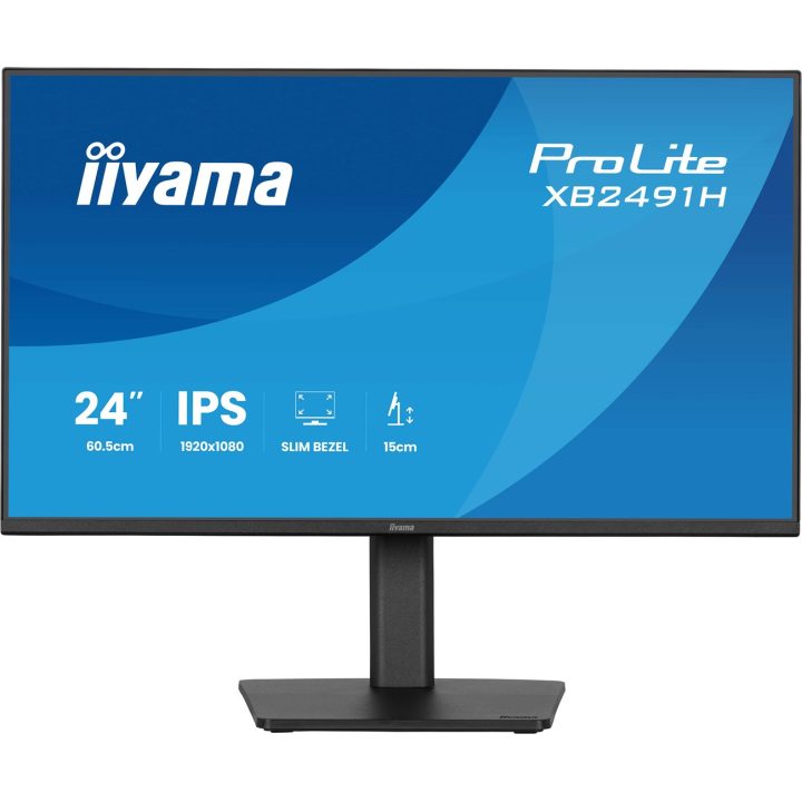 iiyama ProLite XB2491H-B1 computer monitor 60.5 cm (23.8 ) 1920 x 1080 pixels Full HD LCD Black