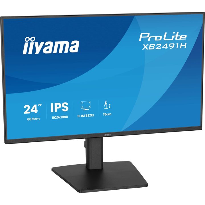 iiyama ProLite XB2491H-B1 computer monitor 60.5 cm (23.8 ) 1920 x 1080 pixels Full HD LCD Black