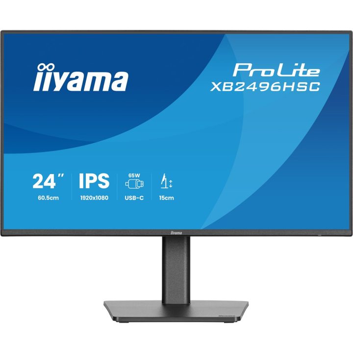 iiyama ProLite XB2496HSC-B1 computer monitor 60.5 cm (23.8 ) 1920 x 1080 pixels Full HD LED Black