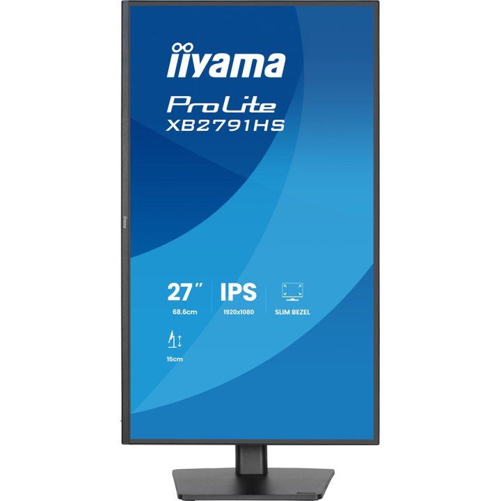iiyama ProLite XB2791HS-B1 computer monitor 68.6 cm (27 ) 1920 x 1080 pixels Full HD LED Black