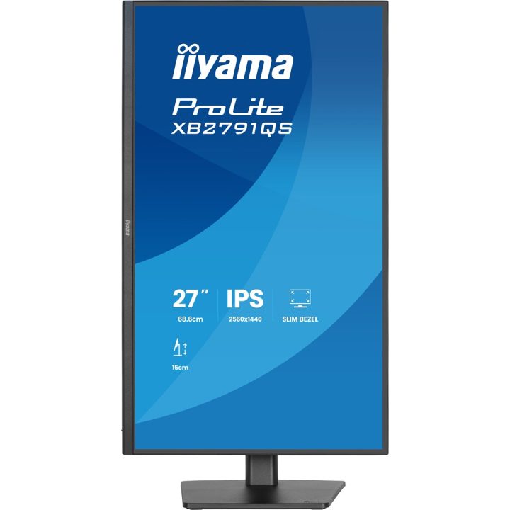 iiyama ProLite XB2791QS-B1 computer monitor 68.6 cm (27 ) 2560 x 1440 pixels Quad HD LED Black