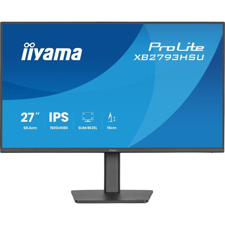 iiyama ProLite XB2793HSU-B1 computer monitor 68.6 cm (27 ) 1920 x 1080 pixels Full HD LED Black