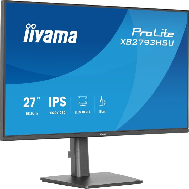 iiyama ProLite XB2793HSU-B1 computer monitor 68.6 cm (27 ) 1920 x 1080 pixels Full HD LED Black