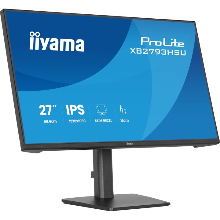 iiyama ProLite XB2793HSU-B1 computer monitor 68.6 cm (27 ) 1920 x 1080 pixels Full HD LED Black
