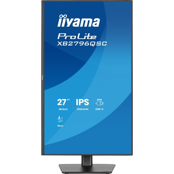 iiyama ProLite XB2796QSC-B1 computer monitor 68.6 cm (27 ) 2560 x 1440 pixels Quad HD LED Black