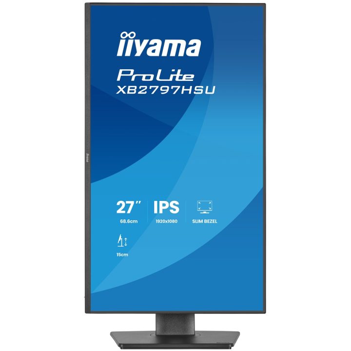 iiyama ProLite XB2797HSU-B1 computer monitor 68.6 cm (27 ) 1920 x 1080 pixels Full HD LED Black