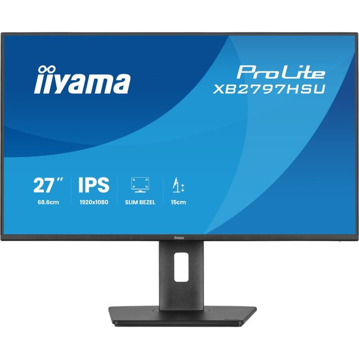 iiyama ProLite XB2797HSU-B1 computer monitor 68.6 cm (27 ) 1920 x 1080 pixels Full HD LED Black
