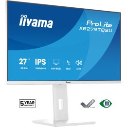 iiyama ProLite XB2797QSU-W1 computer monitor 68.6 cm (27 ) 2560 x 1440 pixels Quad HD LED White
