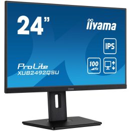 iiyama ProLite XUB2492QSU-B1 computer monitor 60.5 cm (23.8 ) 2560 x 1440 pixels Quad HD LED Black