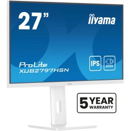 iiyama ProLite XUB2797HSN-W2 computer monitor 68.6 cm (27 ) 1920 x 1080 pixels Full HD LED White