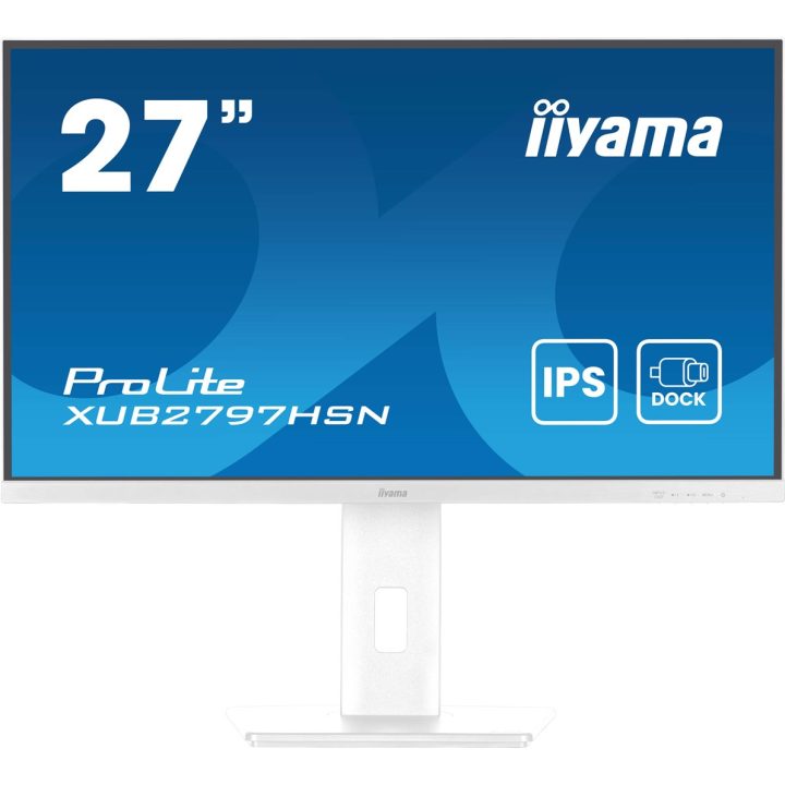 iiyama ProLite XUB2797HSN-W2 computer monitor 68.6 cm (27 ) 1920 x 1080 pixels Full HD LED White