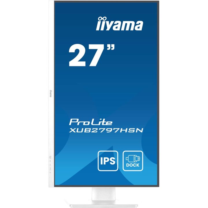 iiyama ProLite XUB2797HSN-W2 computer monitor 68.6 cm (27 ) 1920 x 1080 pixels Full HD LED White