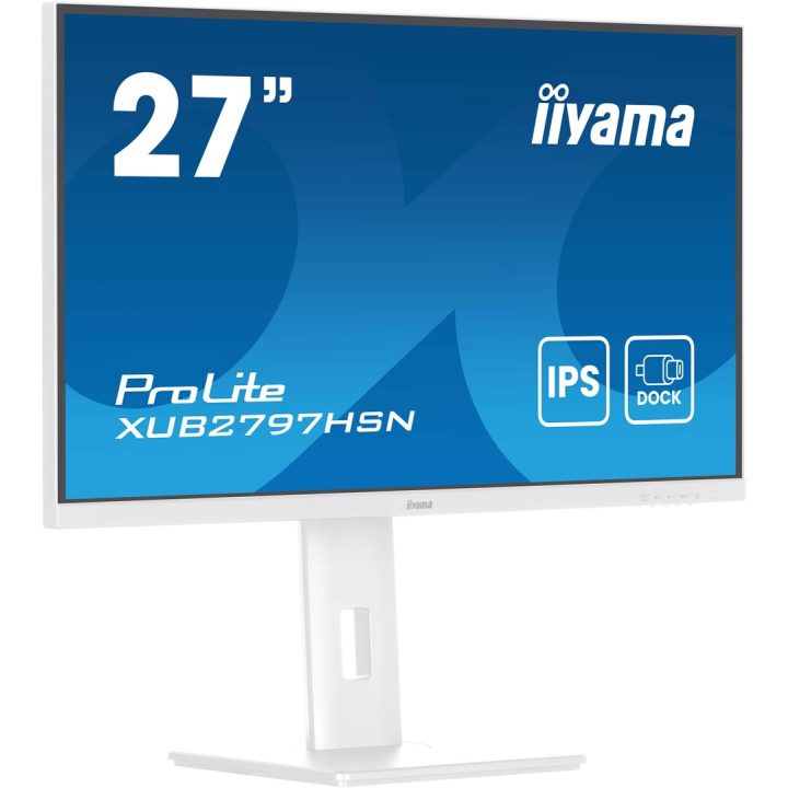 iiyama ProLite XUB2797HSN-W2 computer monitor 68.6 cm (27 ) 1920 x 1080 pixels Full HD LED White