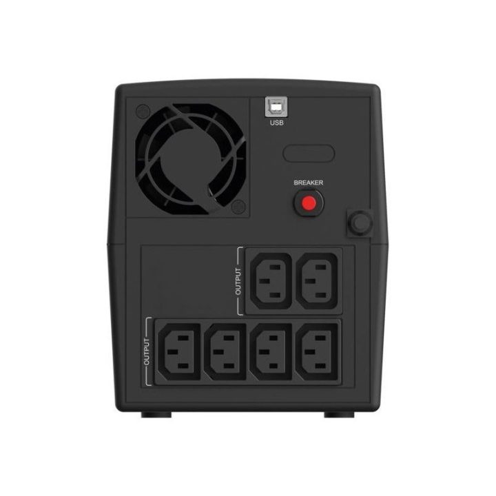 Infosec INF_661147 Backup Power Supply UPS X1+ 1300 IEC 1300VA 720W 6× C13