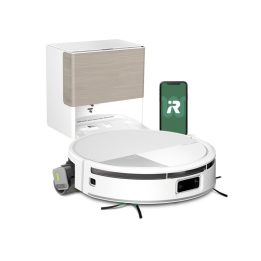 iRobot Roomba Max 705 Combo cleaning robot with AutoWash docking station – white