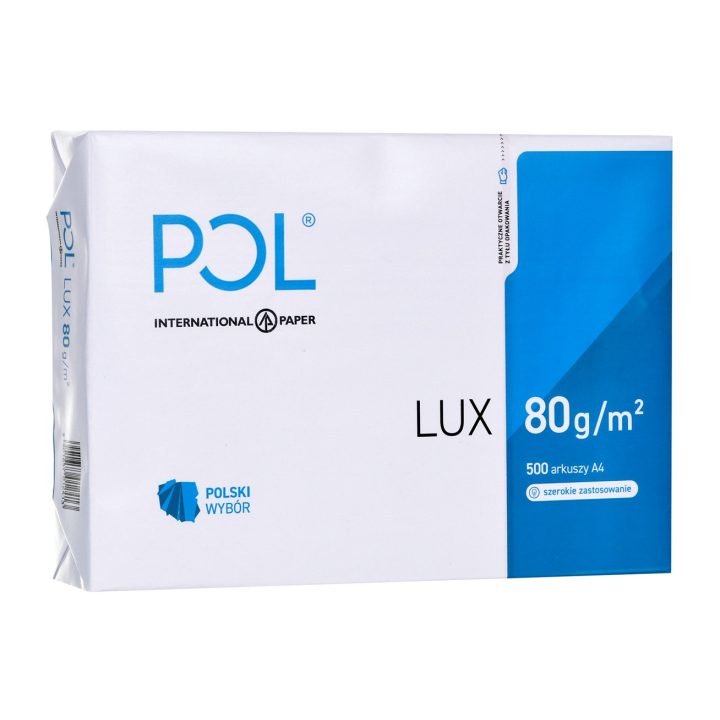 Paper copier office POLLUX (A4 80g/m2 500 sheets white matte)