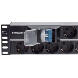 Intellinet 19 2U Rackmount 15-Output Power Distribution Unit (PDU) EU CEE 7/3 Outlets With Double Air Switch Built-in 3 m (10 ft