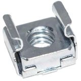 Intellinet Cage Nut Set (50 Pack) M6 Nuts Bolts and Washers Suitable for Network Cabinets/Server Racks Plastic Storage Jar Lifet