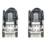 Intellinet Network Patch Cable Cat6 3m Black CCA U/UTP PVC RJ45 Gold Plated Contacts Snagless Booted Lifetime Warranty