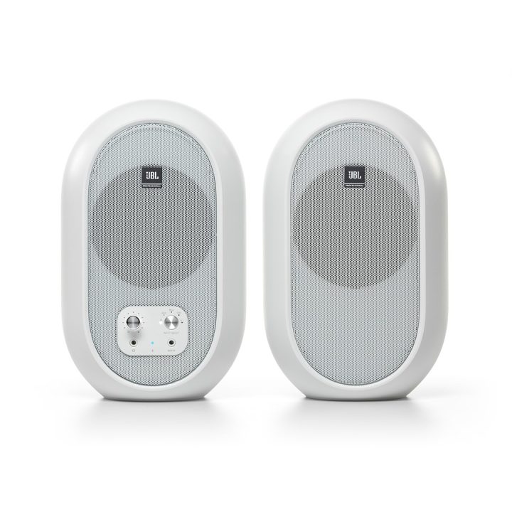 JBL 104 Set-BT White - coaxial monitors with Bluetooth white