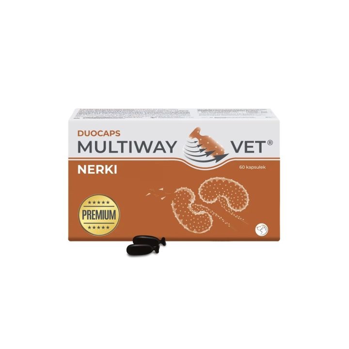 JM SANTE Multiway Vet Duocaps Kidneys - twist-off capsules for kidneys for dogs and cats – 60 pcs