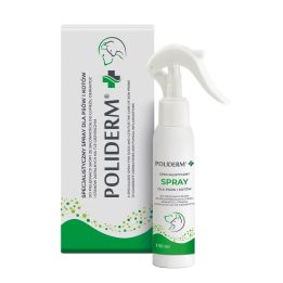 JM SANTE Poliderm - care spray for dandruff-prone inflamed and dermatosis-affected skin for dogs and cats – 100 ml