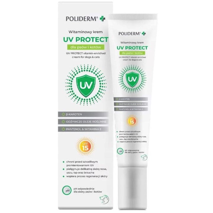 JM SANTE Poliderm UV Protect – cream for dogs and cats – 15ml