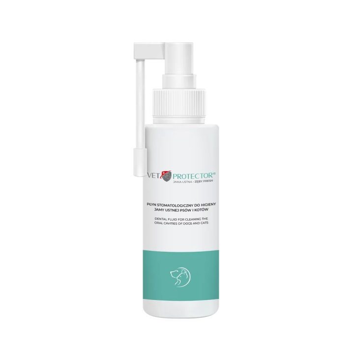 JM SANTE Vet Protector Fresh - dental solution for oral hygiene for dogs and cats – 100 ml