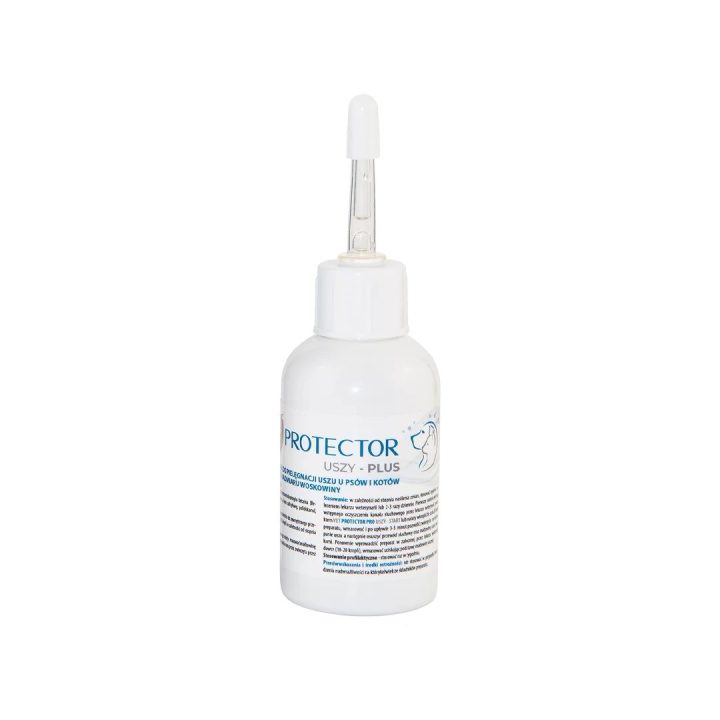 JM SANTE Vet Protector Uszy Plus - ear solution for dogs and cats – 50 ml
