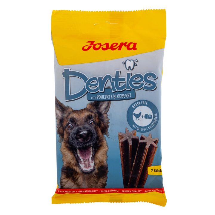 JOSERA Denties Poultry with blueberries - Dog treat - 180g