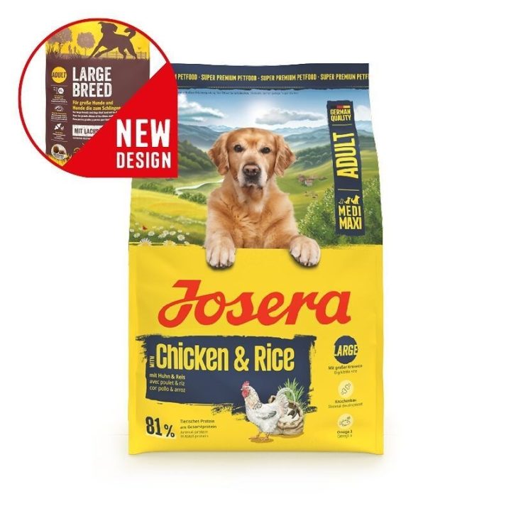 JOSERA Medi/Maxi Chicken & Rice - dry dog food - 12 5kg