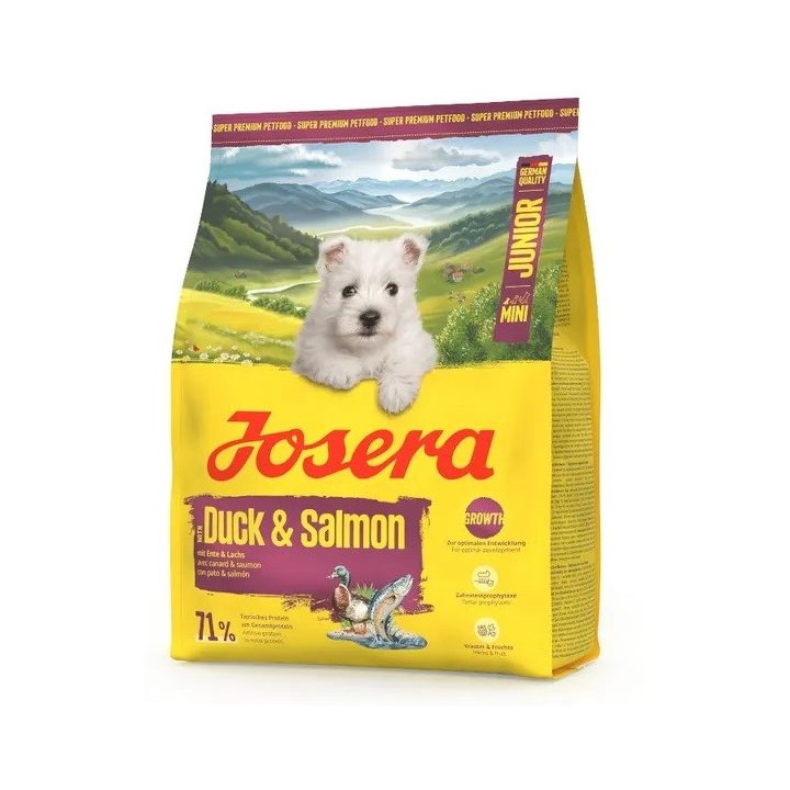 JOSERA Mini Junior Duck & Salmon - dry dog food - 3kg