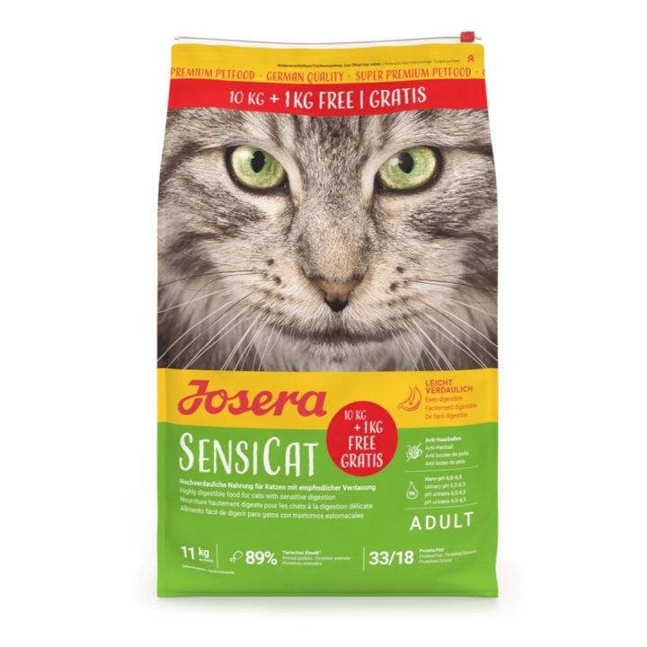 JOSERA Sensicat – dry cat food – 10kg +1 kg