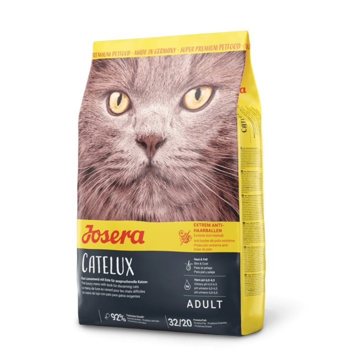 Josera Catelux cats dry food 2 kg Adult Duck Poultry