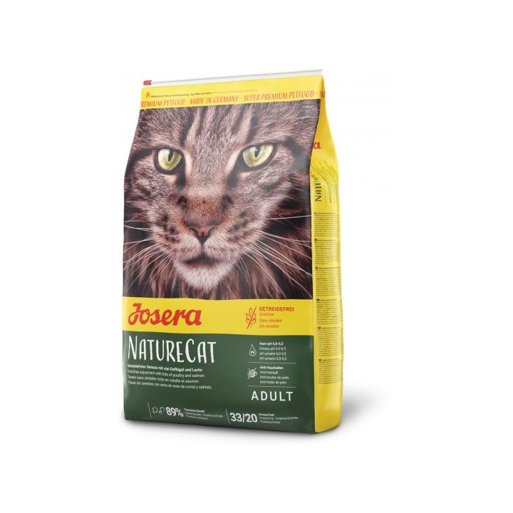 Josera NatureCat cats dry food 2 kg Adult Poultry Salmon