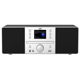 JVC RD-E874B Tower Bluetooth 20 W Black Silver