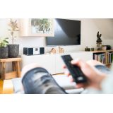 JVC RD-E874B Tower Bluetooth 20 W Black Silver