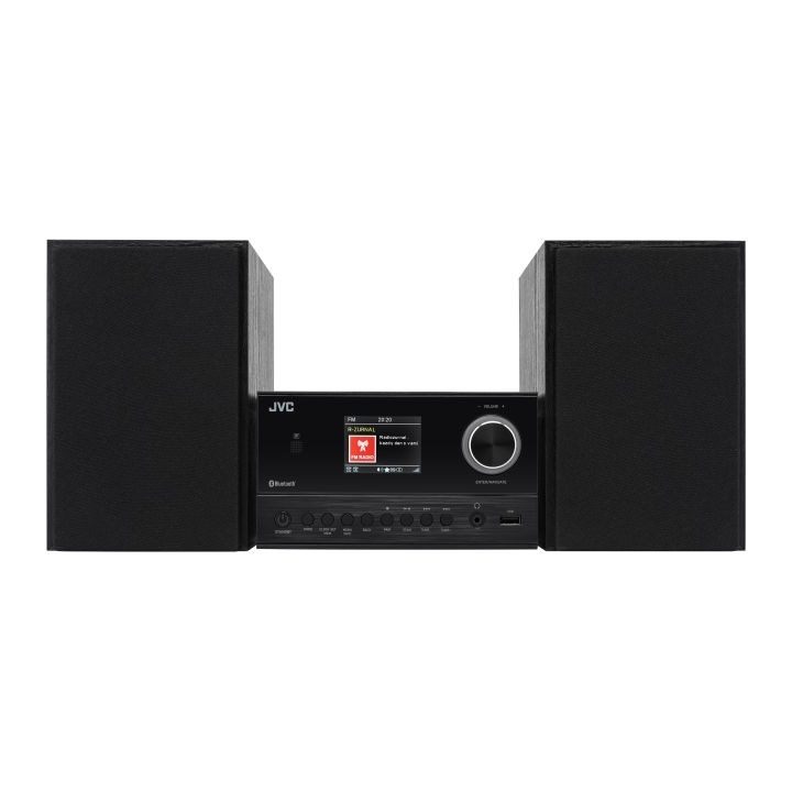 JVC UX-E225B Mini hi-fi system Black