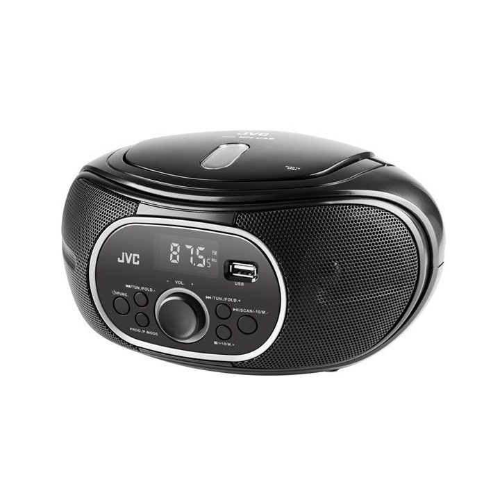 JVC radio RD-E221B Boombox black
