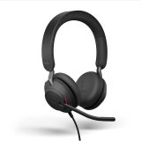Jabra Evolve2 40 SE Headset Wired Head-band Office/Call center USB Type-C / USB Type-A Black