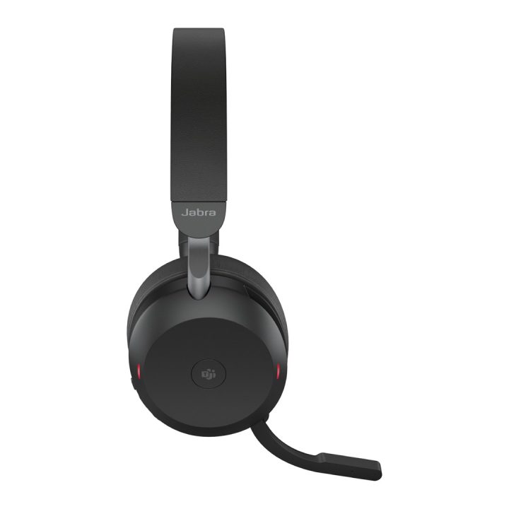 Jabra Evolve2 75 MS Stereo USB-A - wireless over-ear headphones black